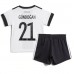 Cheap Germany Ilkay Gundogan #21 Home Football Kit Children World Cup 2022 Short Sleeve (+ pants)